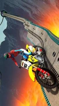 Moto Bike Stunt : Impossible Track Game游戏截图1