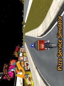 Pizza Delivery Bike Rider 3D游戏截图4