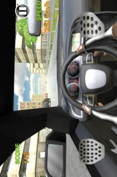 Extreme Racing In Car 3D Free游戏截图2