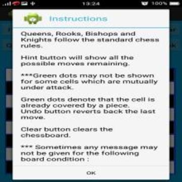 Chess Queen,Rook,Bishop & Knight Problem游戏截图4