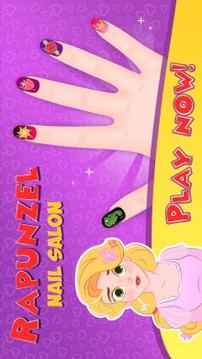 Rapunzel nail salon游戏截图2