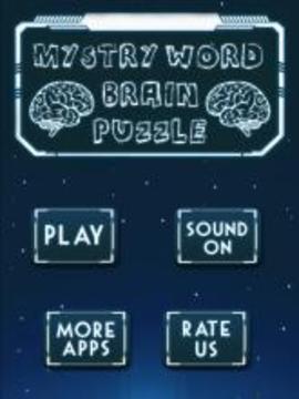 Mystery Word Brain Puzzle:Word Search Game游戏截图1