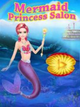 Mermaid Princess Salon - Girls Games游戏截图1