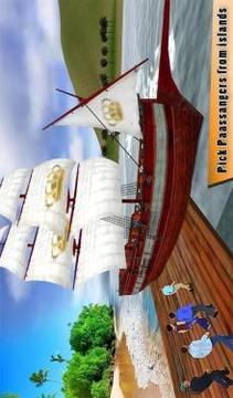 Water Taxi: Pirate Ship Transport 3D游戏截图5