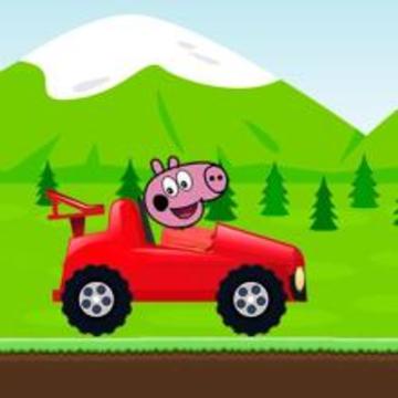 Red Pepa Pig Racing 4游戏截图5