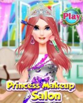 Princess Makeup Salon Beautiful Fashion游戏截图1