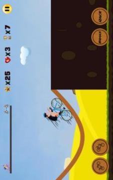 Stickman Rider Free游戏截图3