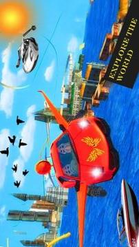 US Flying Car Sim Futuristic Game 2018游戏截图3