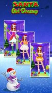 Santa Girl Dress up游戏截图2