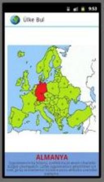 Ülke Bulma Oyunu (Avrupa)游戏截图2