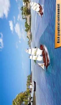 Water Taxi: Pirate Ship Transport 3D游戏截图4