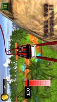 Roller Coaster Game 3D: Theme Park Rides Simulator游戏截图3