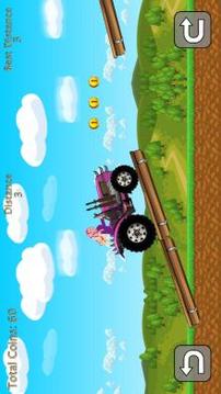 Hill Climb Racer for Barbie游戏截图1