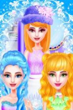 Star Girls Magic Winter Salon游戏截图4
