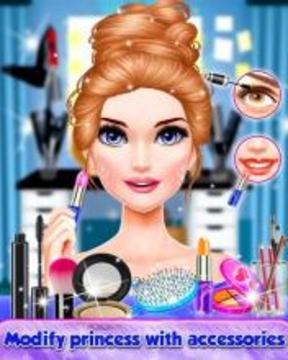 Princess Makeup Salon Beautiful Fashion游戏截图3