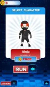 Speed Ninja Obstacle Run游戏截图3