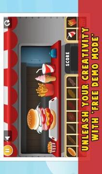 Chef Hamburger Maker游戏截图2