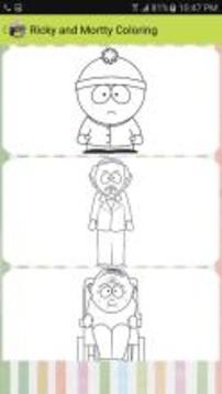 South Coloring Parck Book Games游戏截图3