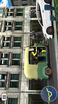 SuperHeroes Tuk Tuk Auto Rickshaw Rush游戏截图1