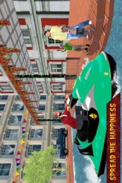 Pizza Delivery Water Boat Simulator游戏截图4