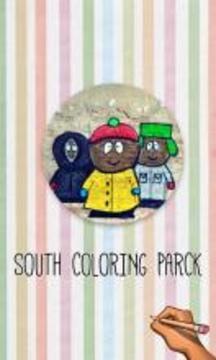 South Coloring Parck Book Games游戏截图1