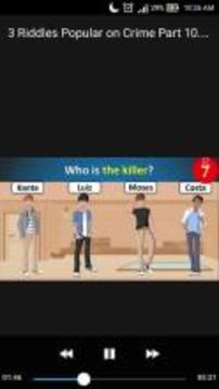 3 Riddles Popular on Crime Part 10. Puzzle Mystery游戏截图1