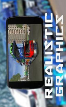 Cargo Truck City Car Transport Simulation Game 3D游戏截图3