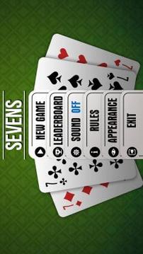 Sevens the card game free游戏截图3