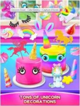 Unicorn cake - rainbow cake游戏截图3