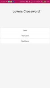 Lovers CrossWord游戏截图5