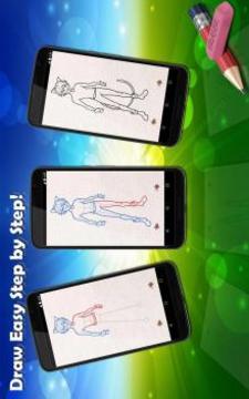 Drawing Lessons Tales of Ladybug & Cat Noir Heroes游戏截图2