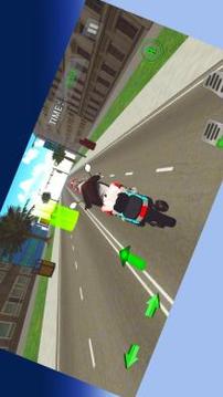 City Traffic Scooter Simulator Bike Rider游戏截图2