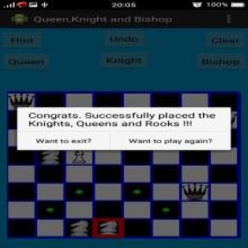 Chess Queen,Knight and Bishop Problem游戏截图5