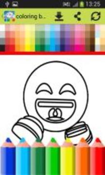 coloring book for emoji fans游戏截图3