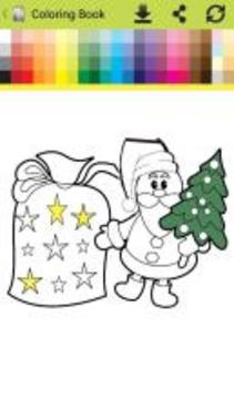 Coloring book for christmas 2018游戏截图4