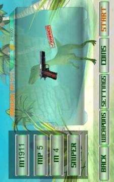 Ultimate Dino : Jurassic World FPS Shooting War 3D游戏截图2