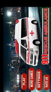 Ambulance Driving 3D游戏截图1