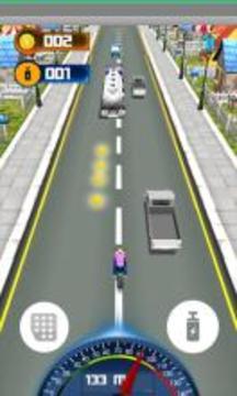 Highway Moto Rush Speed游戏截图3