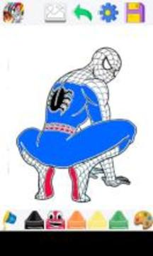 spider coloring man游戏截图1