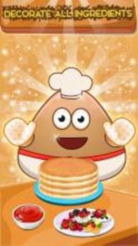 Cooking Pancakes For Pou-Pae游戏截图3