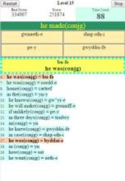 Vocab Game Welsh Topics游戏截图3