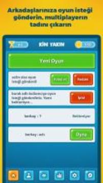 Kim Yakın - Tahmin Bilgi Yarışması游戏截图1