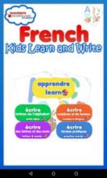 Kids Learn and Write French游戏截图1