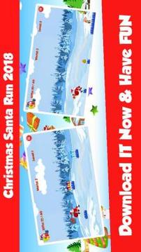 Christmas Santa Run 2018 Game游戏截图1