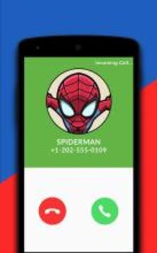 Spiderman Fake Calling Simulator游戏截图1