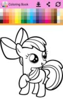 Coloring Book for Little ponny游戏截图4