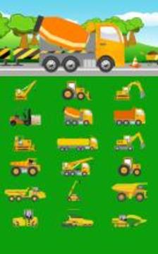 Construction Cars Free游戏截图1