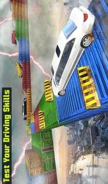 Impossible Limo Driver Smart Car Parking Tracks 3D游戏截图4