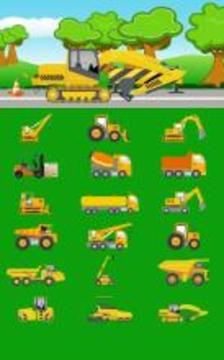 Construction Cars Free游戏截图2