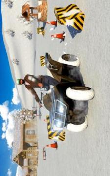 Snow Bike 3D Parking游戏截图4